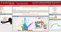 Desktop Screenshot of amicharting.com