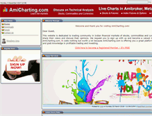 Tablet Screenshot of amicharting.com